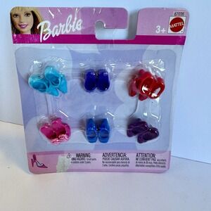 Vintage Mattel Barbie Heels Shoes 67036  6 Pairs NEW 2002 NOS